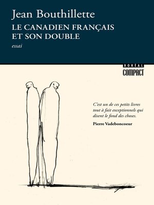 cover image of Le Canadien français et son double